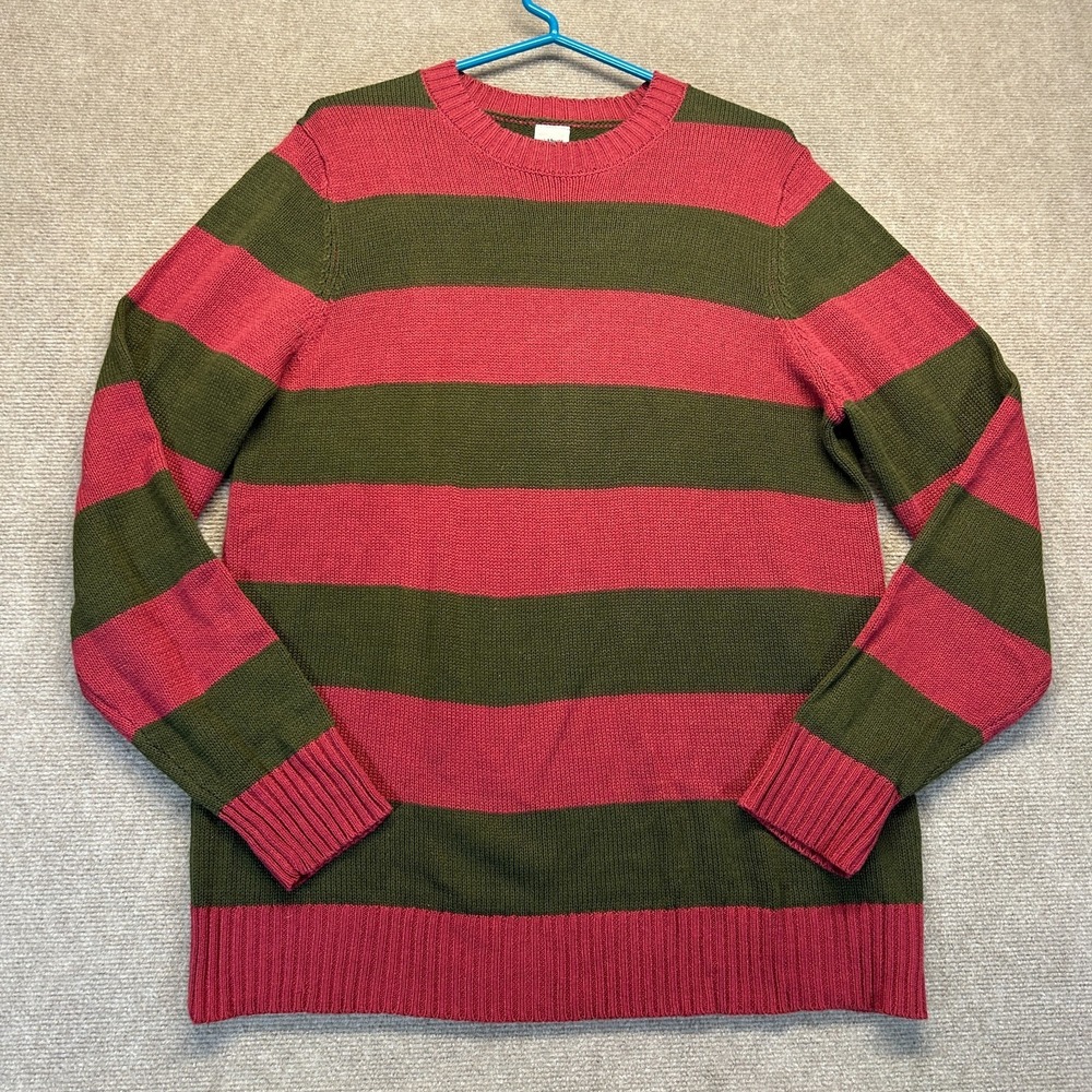 Nightmare on Elm Street Freddy Krueger Sweater Adult Medium Pullover Costume